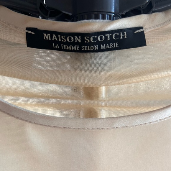 Maison Scotch Tshirt- size 2 - Picture 3 of 5